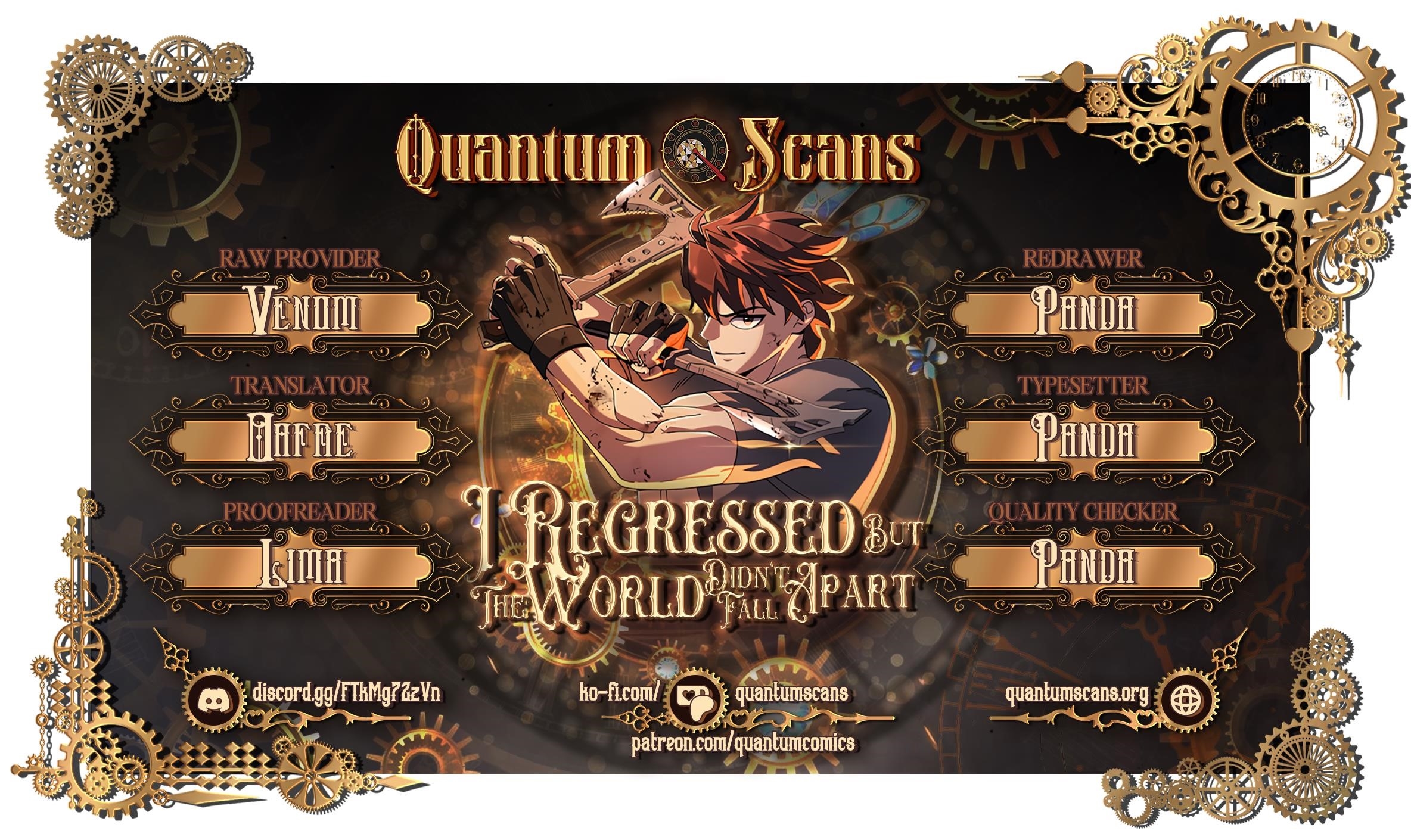 I Regressed but the World Didn’t Fall Chapter 18 - Page 1