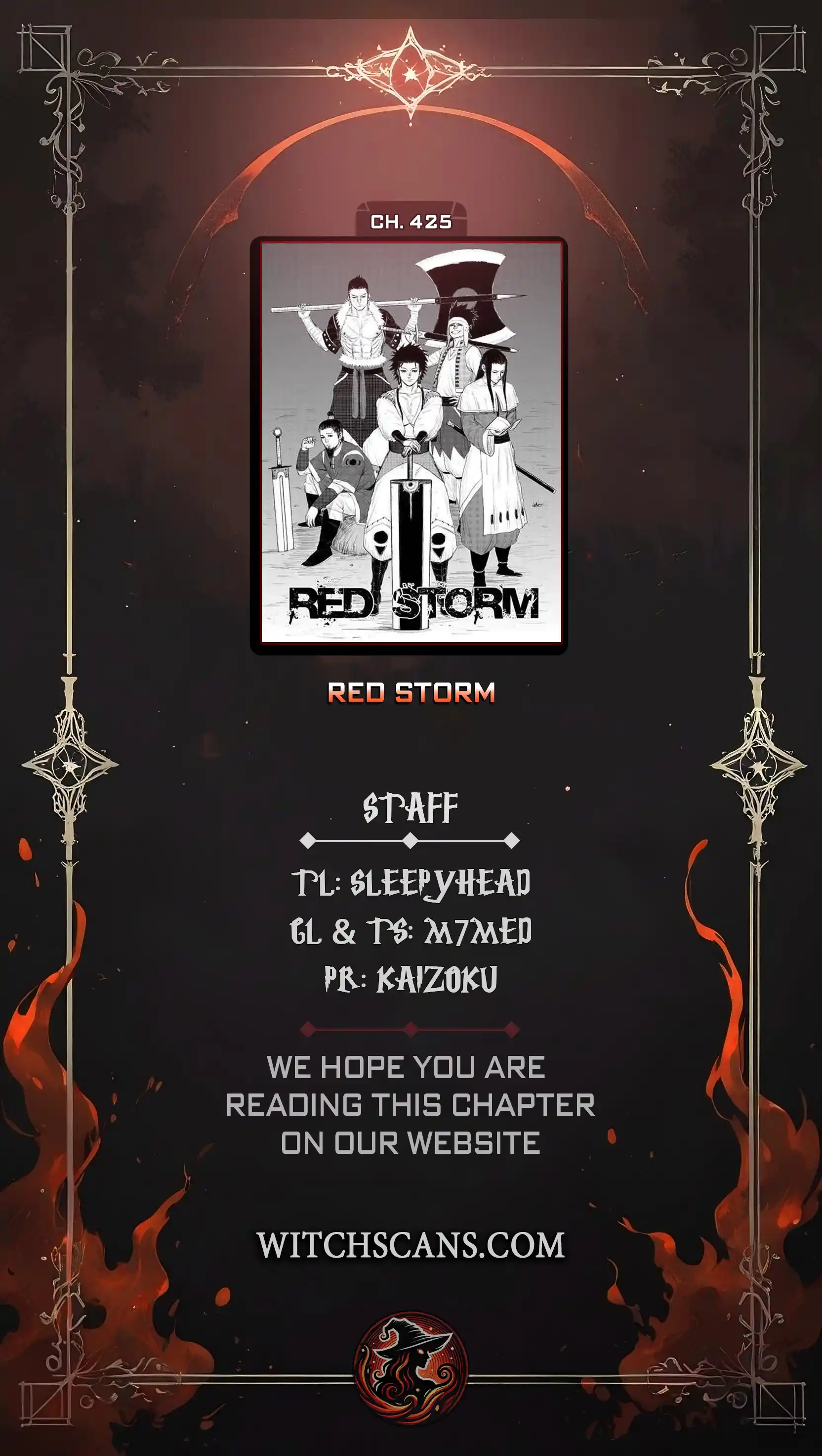Red storm Chapter 425 - Page 1