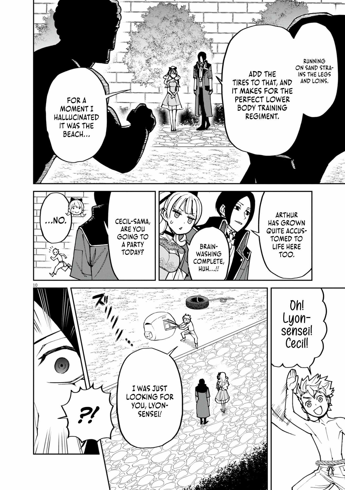 I Was Reincarnated as an Evil Noble in a Game and Became Unparalleled With My Overpowered Muscles Chapter 24 - Page 10