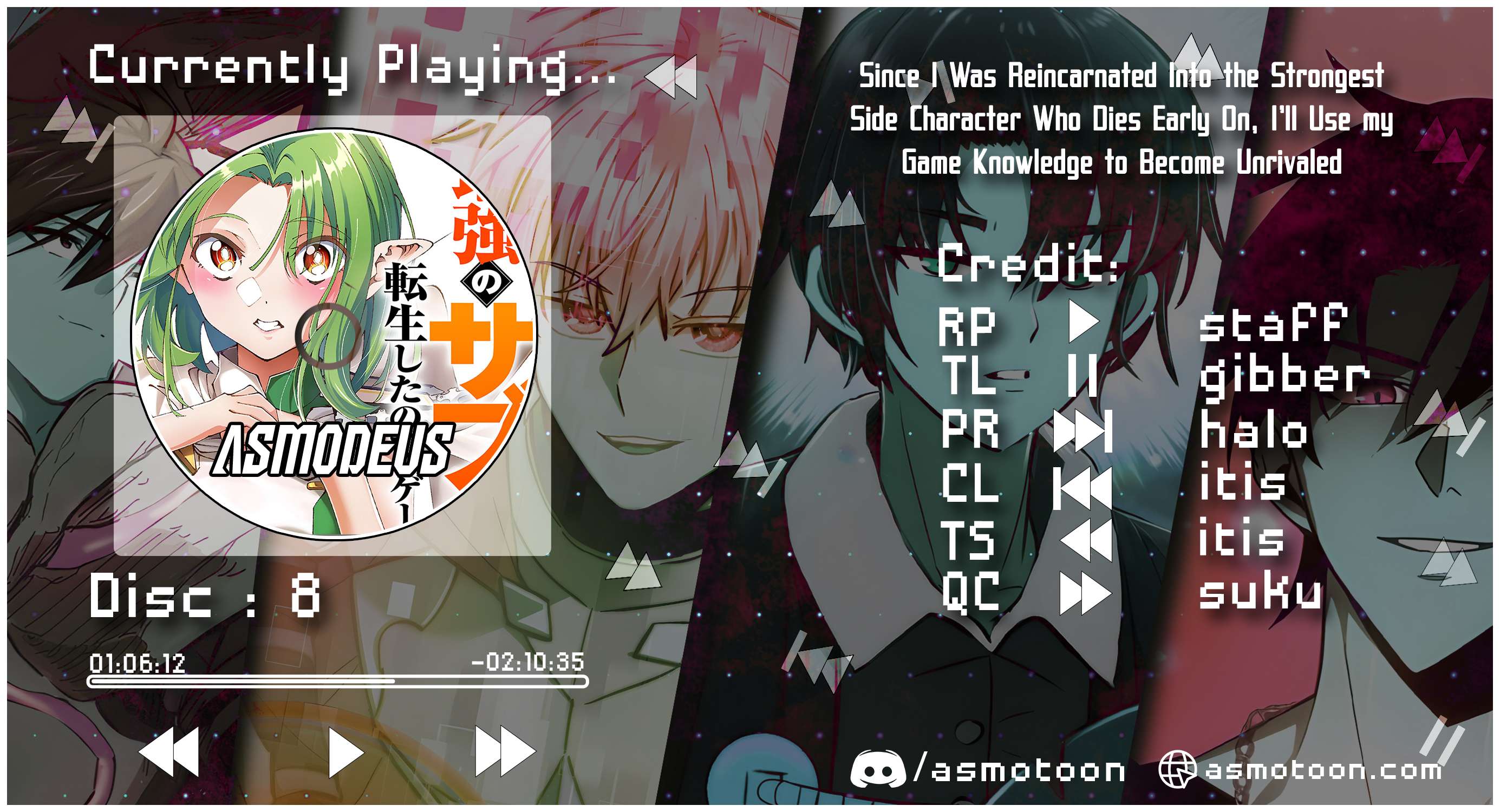 Since I Was Reincarnated Into the Strongest Side Character Who Dies Early On, I’ll Use my Game Knowledge to Become Unrivaled Chapter 8 - Page 1