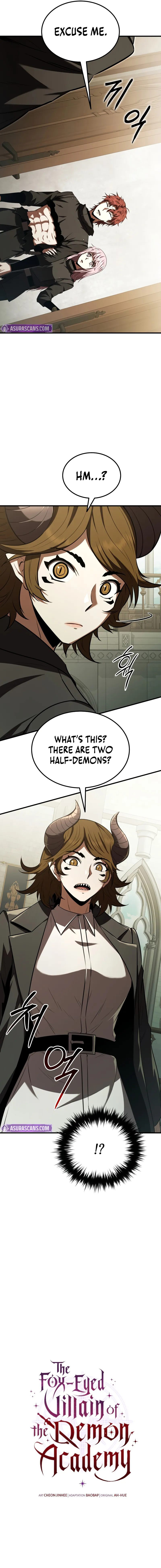 The Fox-Eyed Villain of the Demon Academy Chapter 54 - Page 12