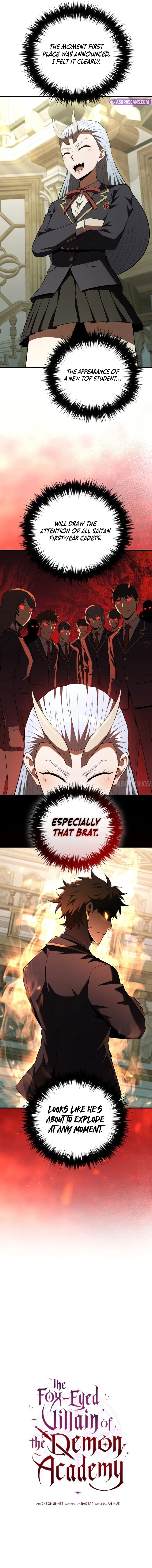 The Fox-Eyed Villain of the Demon Academy Chapter 58 - Page 12