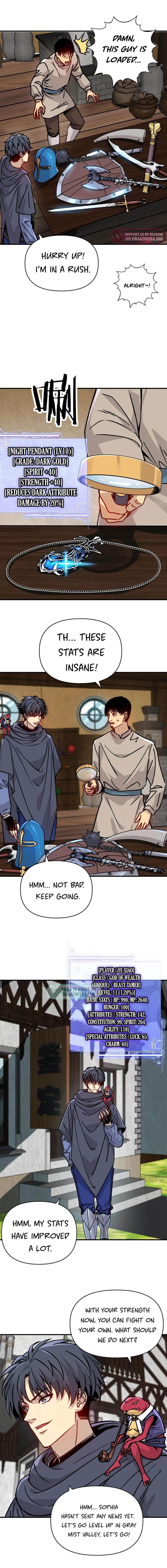 Starting as the God of Wealth, Taming Billions of Divine Pets! Chapter 10 - Page 1