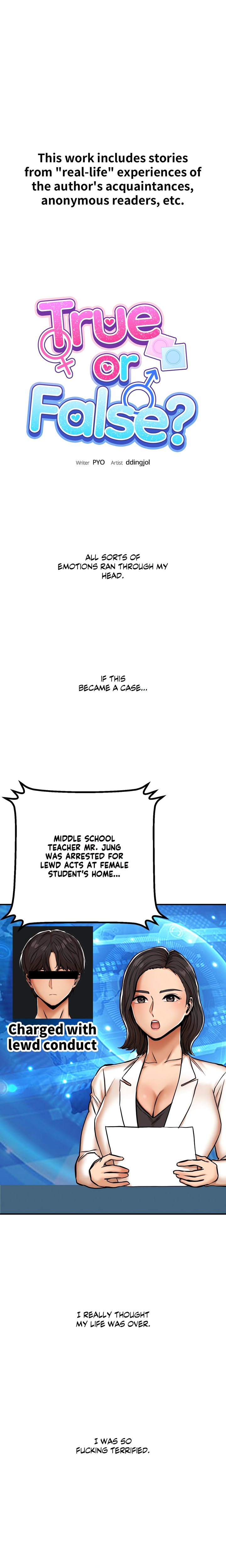 True or False? Chapter 30 - Page 1