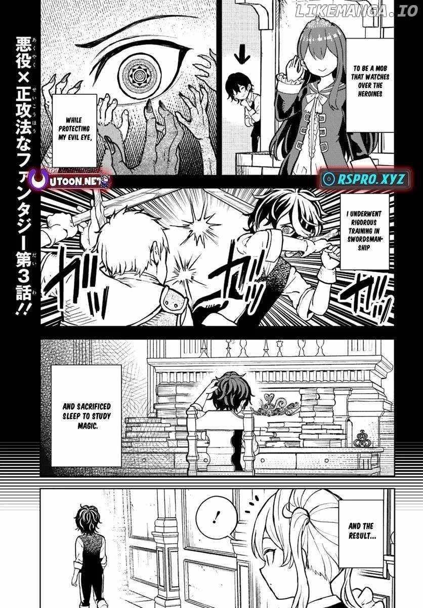 I Was Reincarnated as the Villain With Evil Eyes, so I Aim to Be a Mob Character Chapter 3 - Page 1