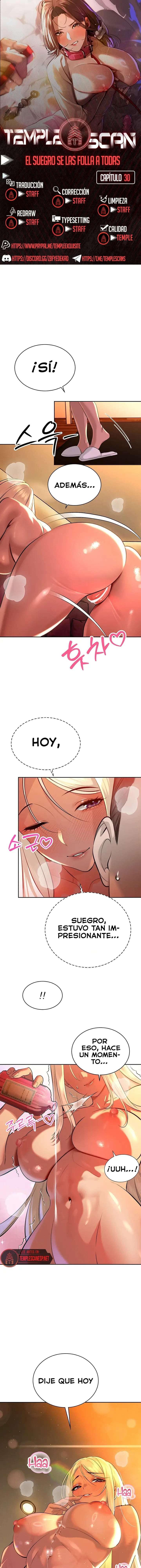 The Father-In-Law Fucks Them All Raw Chapter 30 - Page 1