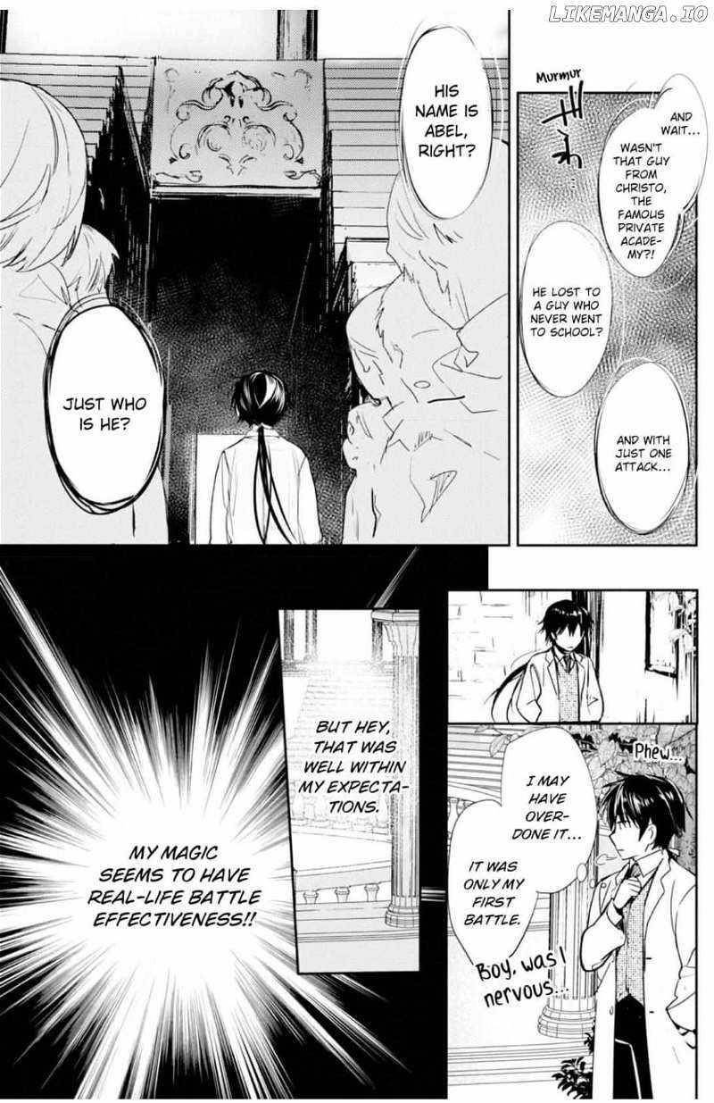 The Most Powerful Mage with Zero Magic Power: “I Told You Your Magic Theory was Wrong, Didn’t I?” Chapter 4 - Page 12