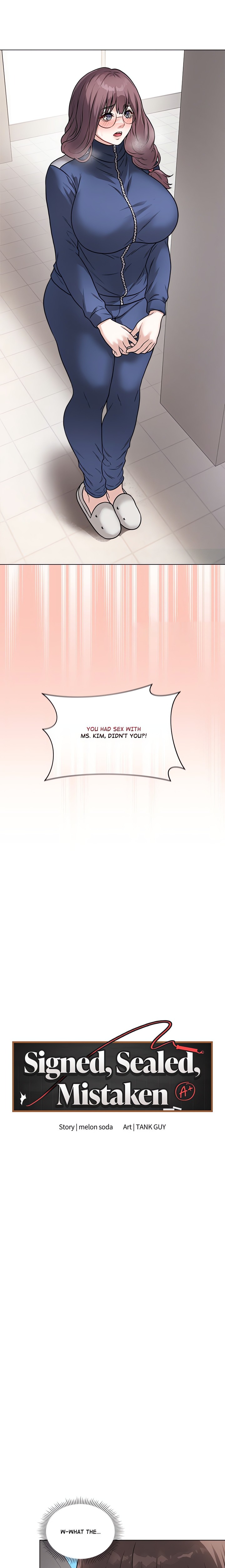 Signed, Sealed, Mistaken (Uncensored) Chapter 12 - Page 1