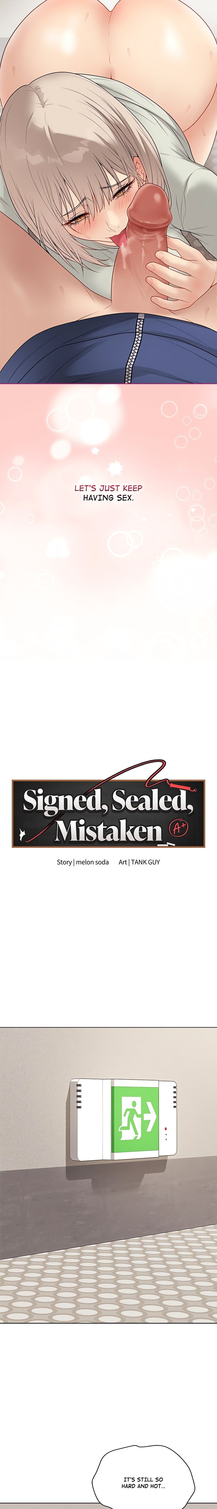 Signed, Sealed, Mistaken (Uncensored) Chapter 28 - Page 2