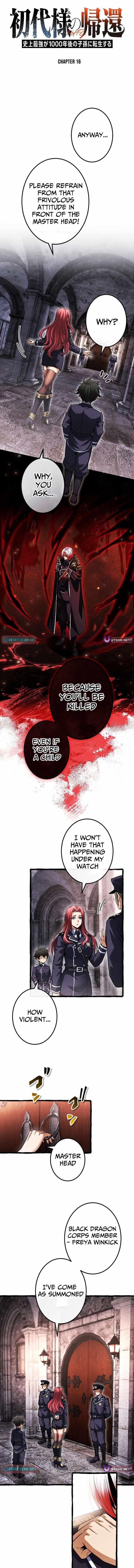 Return of the First Patriarch: The Strongest Reincarnates into His Descendant 1000 Years Later Chapter 16 - Page 1