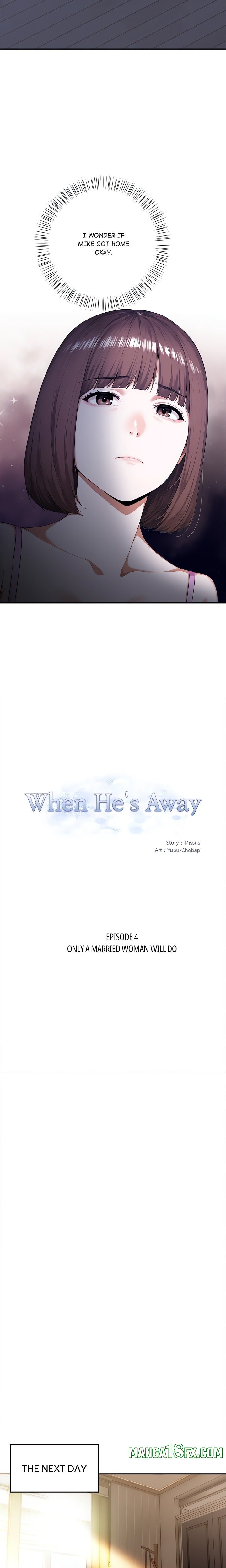 When He’s Away Chapter 4 - Page 2