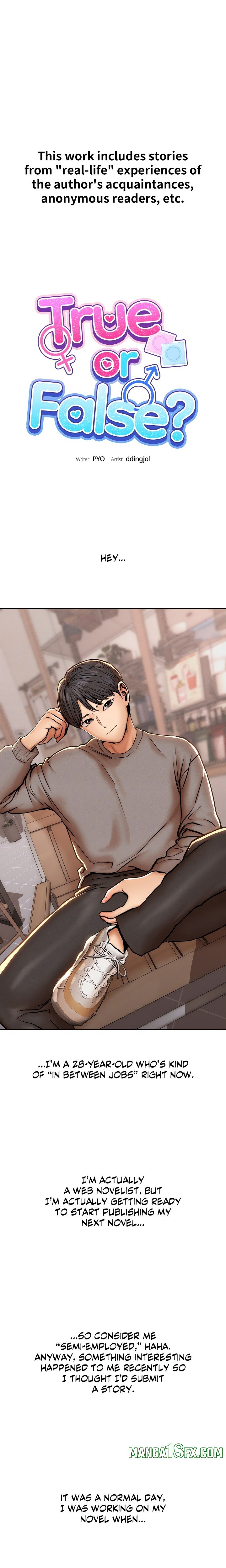 True or False? (Uncensored) Chapter 57 - Page 1