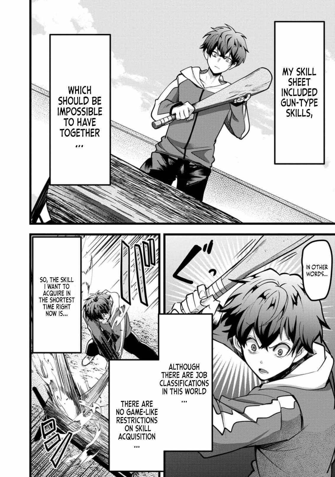 Reincarnation of the Online Game Addict ~ I Can’t Use the Overpowered Fists That Made Me the Fist King, so Now I Swing a Club for Eight Hours a Day Chapter 1 - Page 33