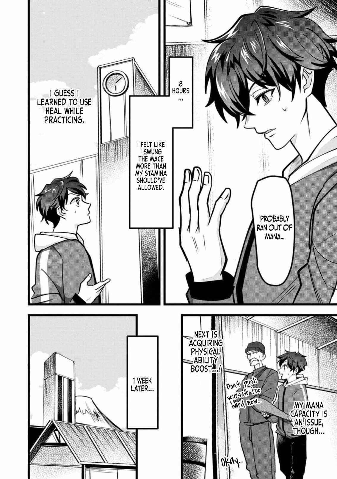 Reincarnation of the Online Game Addict ~ I Can’t Use the Overpowered Fists That Made Me the Fist King, so Now I Swing a Club for Eight Hours a Day Chapter 1 - Page 37