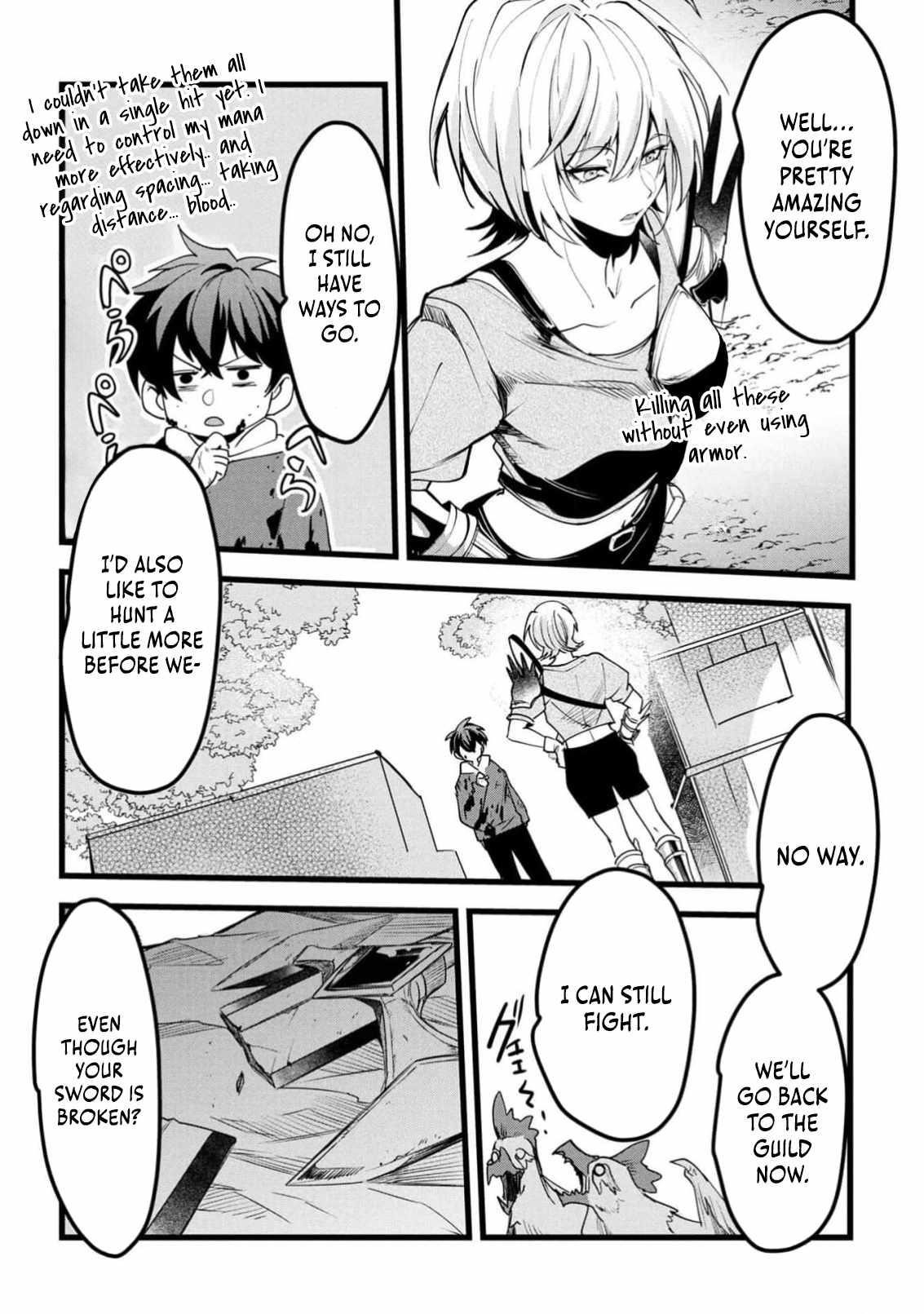 Reincarnation of the Online Game Addict ~ I Can’t Use the Overpowered Fists That Made Me the Fist King, so Now I Swing a Club for Eight Hours a Day Chapter 8 - Page 4