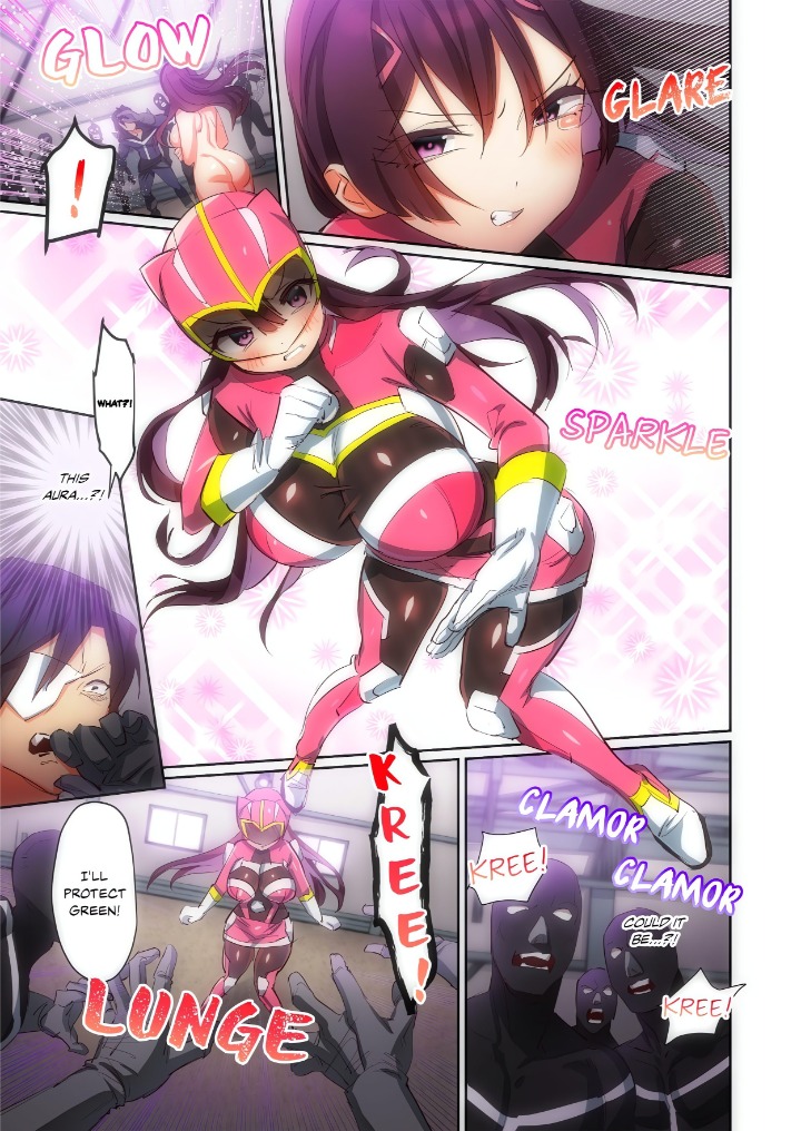 Pitiful Ranger Pink: I’m Such a Disgrace, but It Feels So Good! (Uncensored) Chapter 4 - Page 3