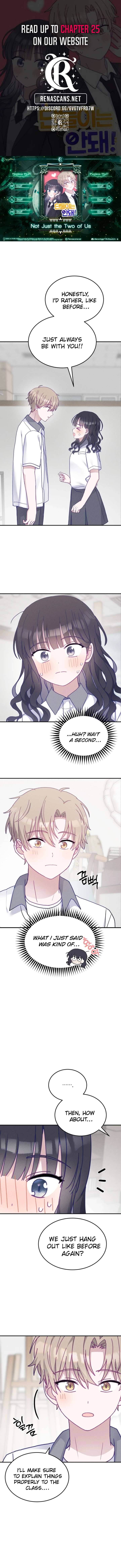 Not Just the Two of Us Chapter 17 - Page 1