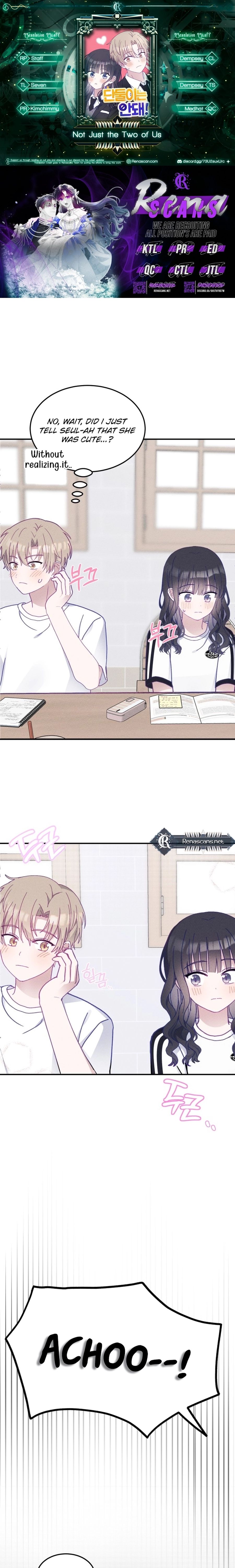 Not Just the Two of Us Chapter 21 - Page 1