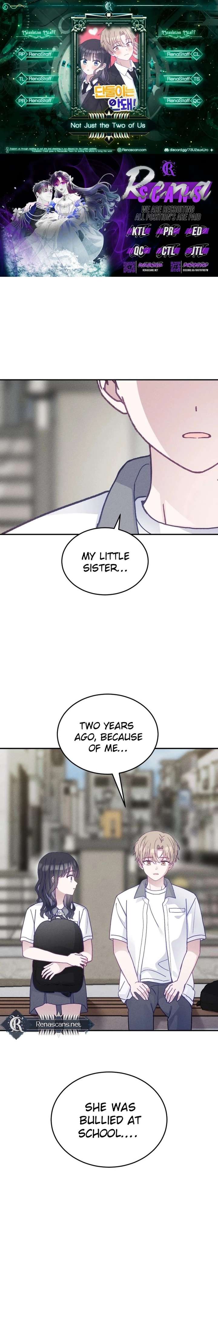 Not Just the Two of Us Chapter 23 - Page 1