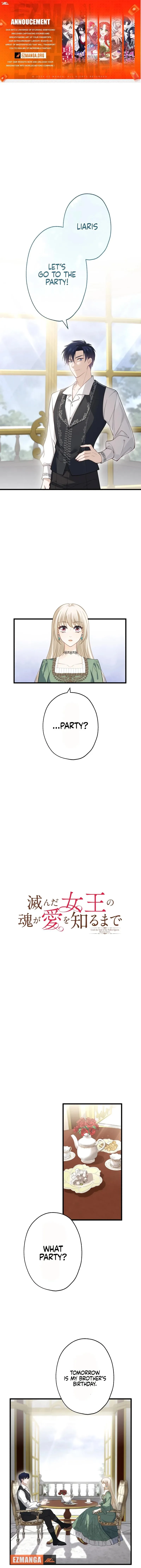 Until the Soul of the Fallen Queen Knows Love Chapter 12 - Page 1