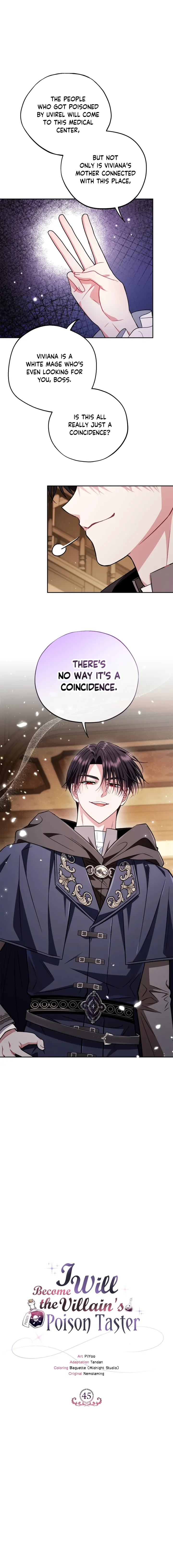 I Will Become the Villain’s Poison Detector Chapter 45 - Page 1