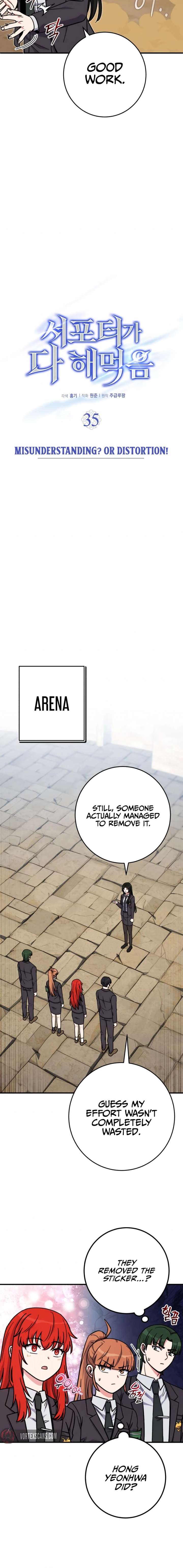 The Support Ate it All Chapter 35 - Page 12