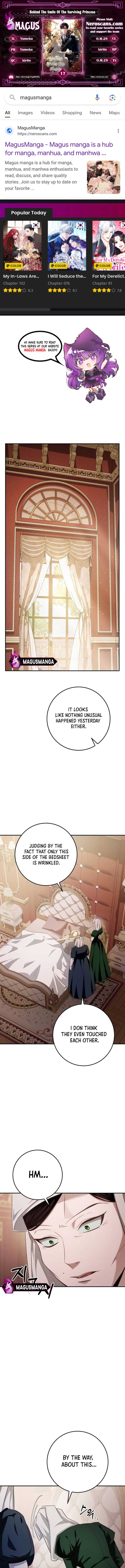 Beneath the Surviving Princess Joyful Facade Chapter 17 - Page 1