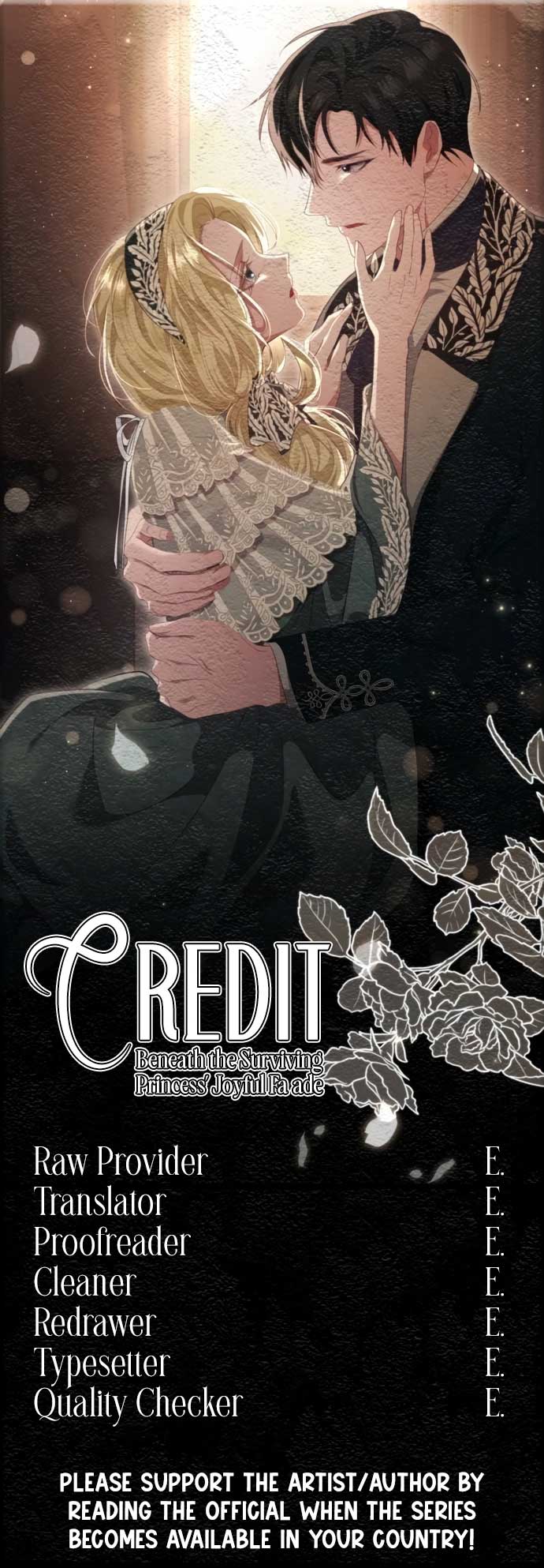 Beneath the Surviving Princess Joyful Facade Chapter 35 - Page 1