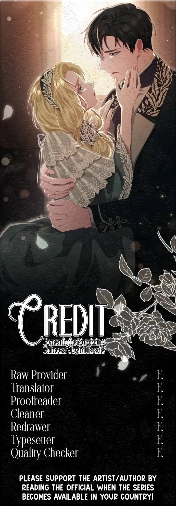 Beneath the Surviving Princess Joyful Facade Chapter 41 - Page 1