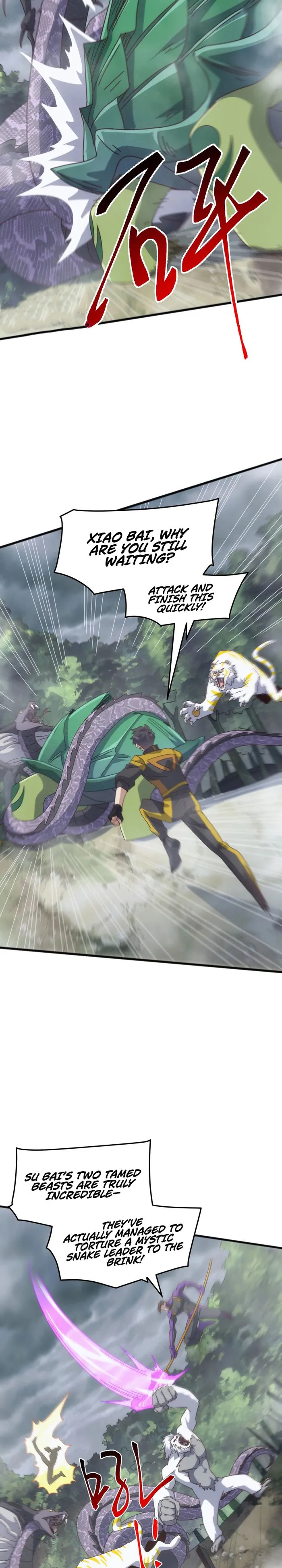 Domestication of Divine Beasts at the Beginning Chapter 27 - Page 7