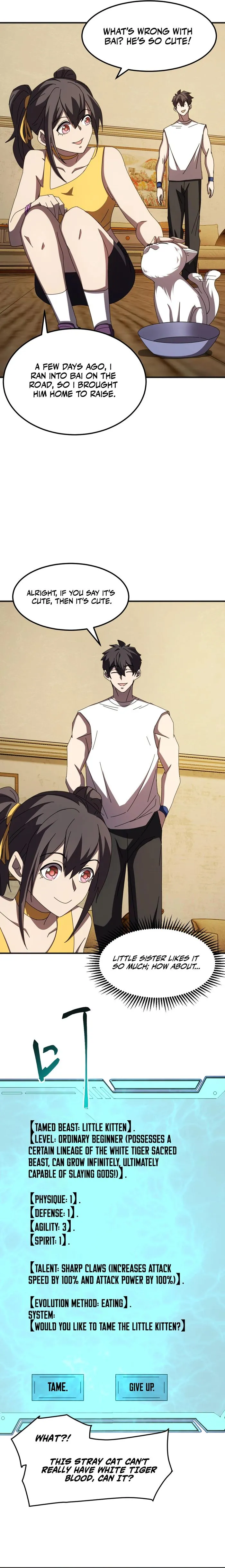 Domestication of Divine Beasts at the Beginning Chapter 8 - Page 11