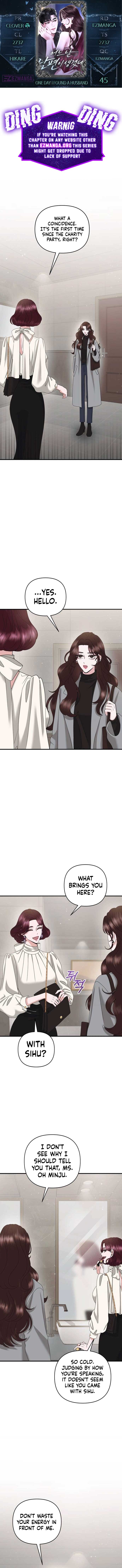 One Day I Found a Husband Chapter 45 - Page 1