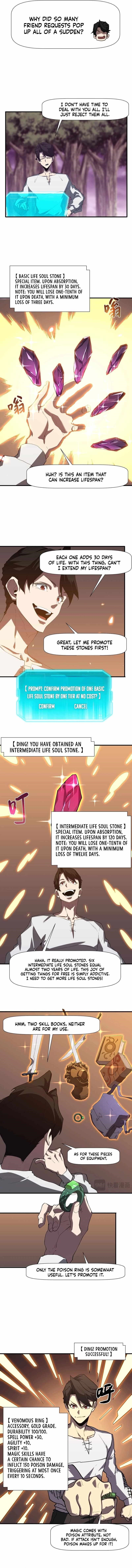 Invincible With Only a Single Point of HP Chapter 4 - Page 4