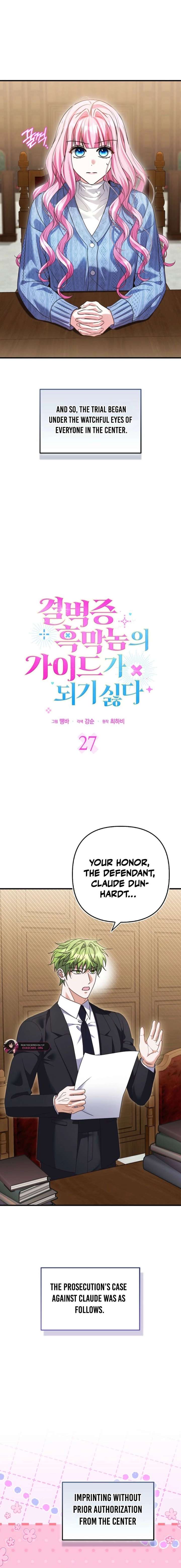 Becoming the Guide of the Mysophobic Villain? Absolutely Not! Chapter 27 - Page 2