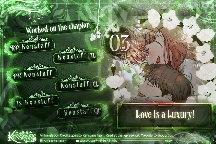 Love Is a Luxury! Chapter 3 - Page 1