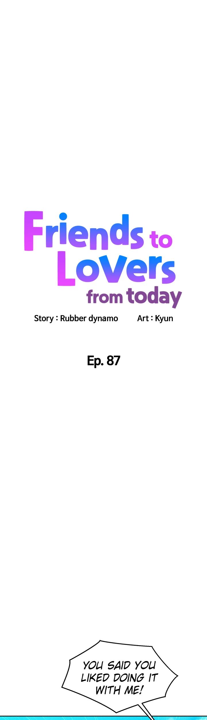 Let’s Hang Out from Today Chapter 87 - Page 1