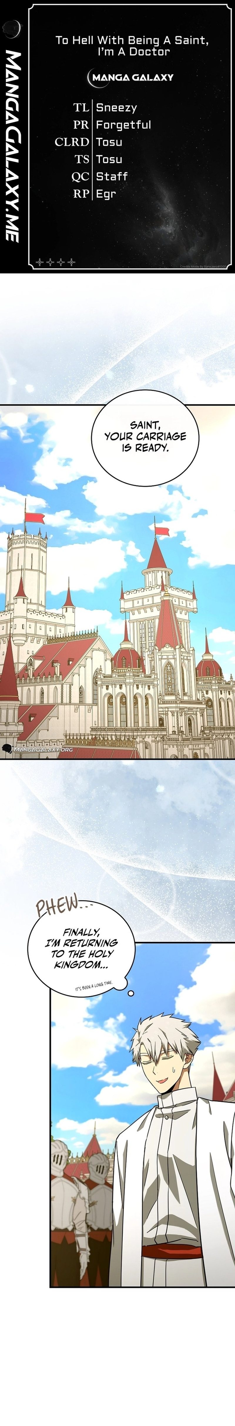 To Hell With Being A Saint, I’m A Doctor Chapter 92 - Page 1