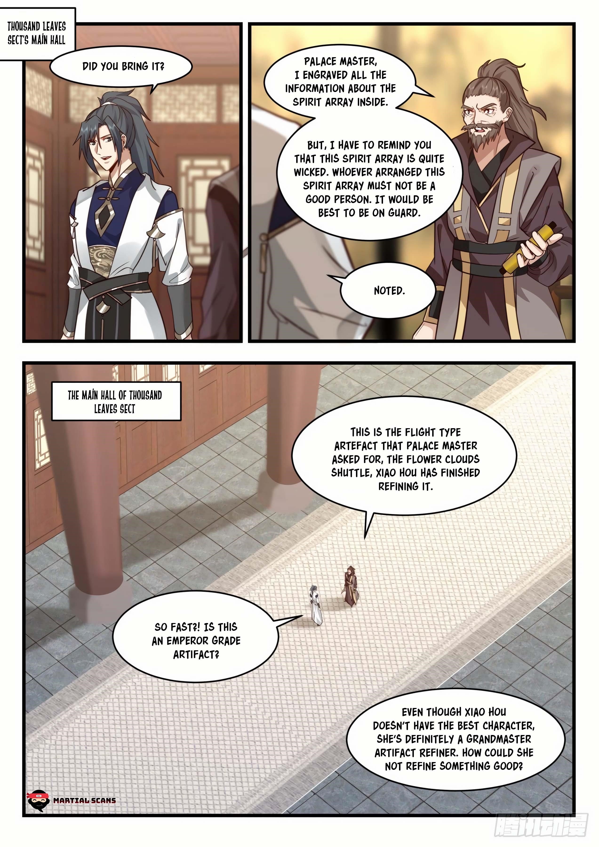 Martial Peak Chapter 2057 - Page 1