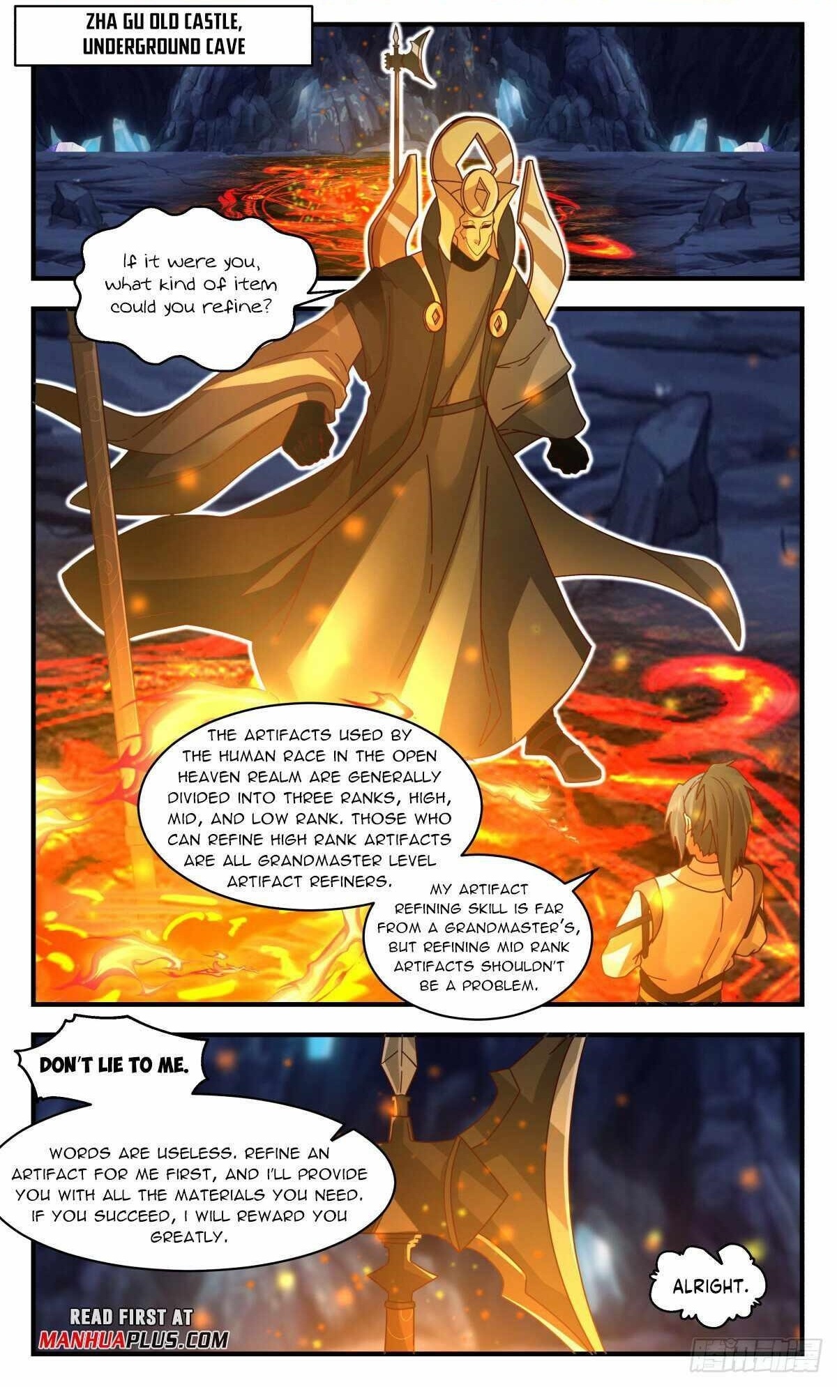 Martial Peak Chapter 3121 - Page 1