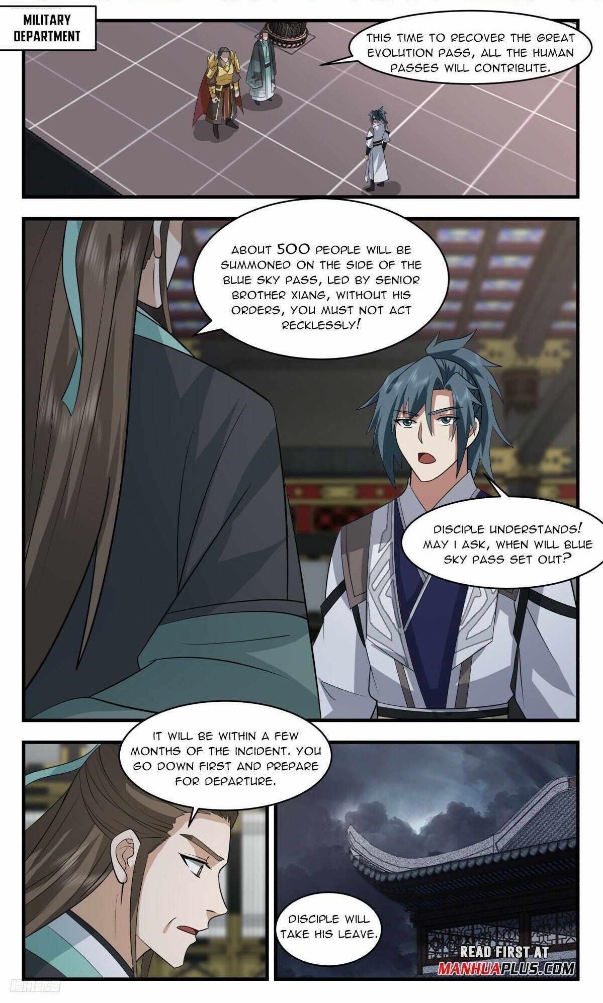 Martial Peak Chapter 3157 - Page 1