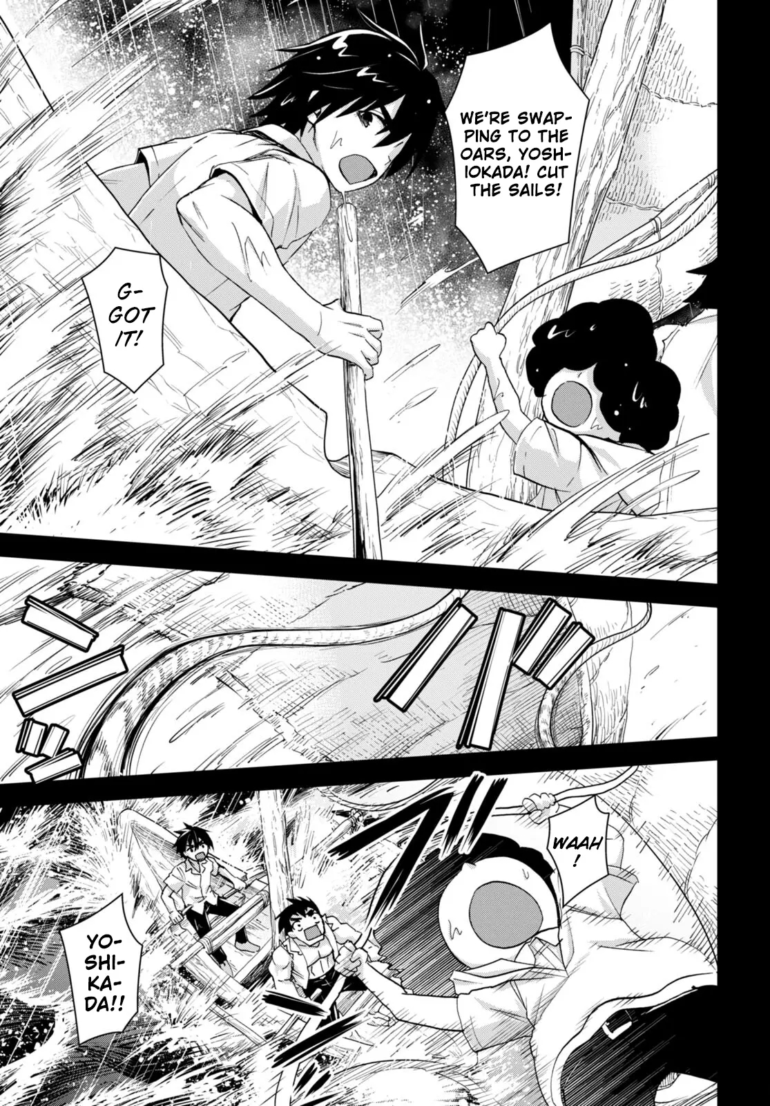 Isekai Yurutto Survival Seikatsu: Gakkou No Minna To Isekai No Mujintou Ni Tenishitakedo Ore Dake Rakushou Desu Chapter 25 - Page 13