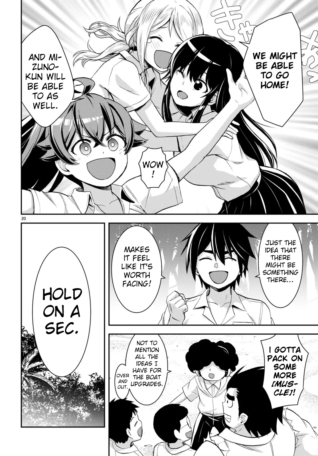 Isekai Yurutto Survival Seikatsu: Gakkou No Minna To Isekai No Mujintou Ni Tenishitakedo Ore Dake Rakushou Desu Chapter 25 - Page 22