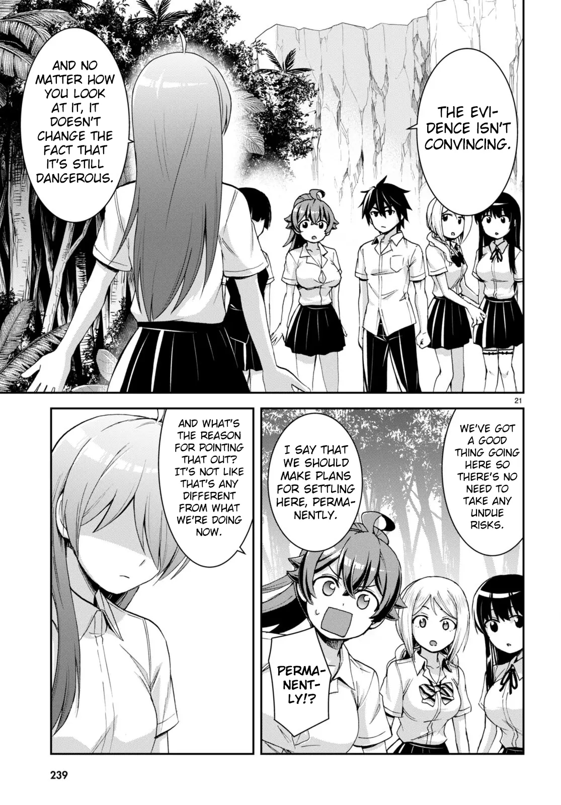 Isekai Yurutto Survival Seikatsu: Gakkou No Minna To Isekai No Mujintou Ni Tenishitakedo Ore Dake Rakushou Desu Chapter 25 - Page 23