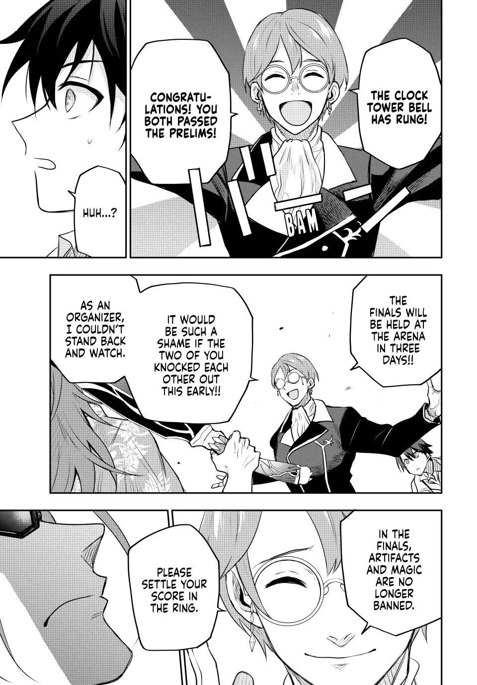 A Court Magician, Who Was Focused On Supportive Magic Because His Allies Were Too Weak, Aims To Become The Strongest After Being Banished Chapter 56 - Page 15