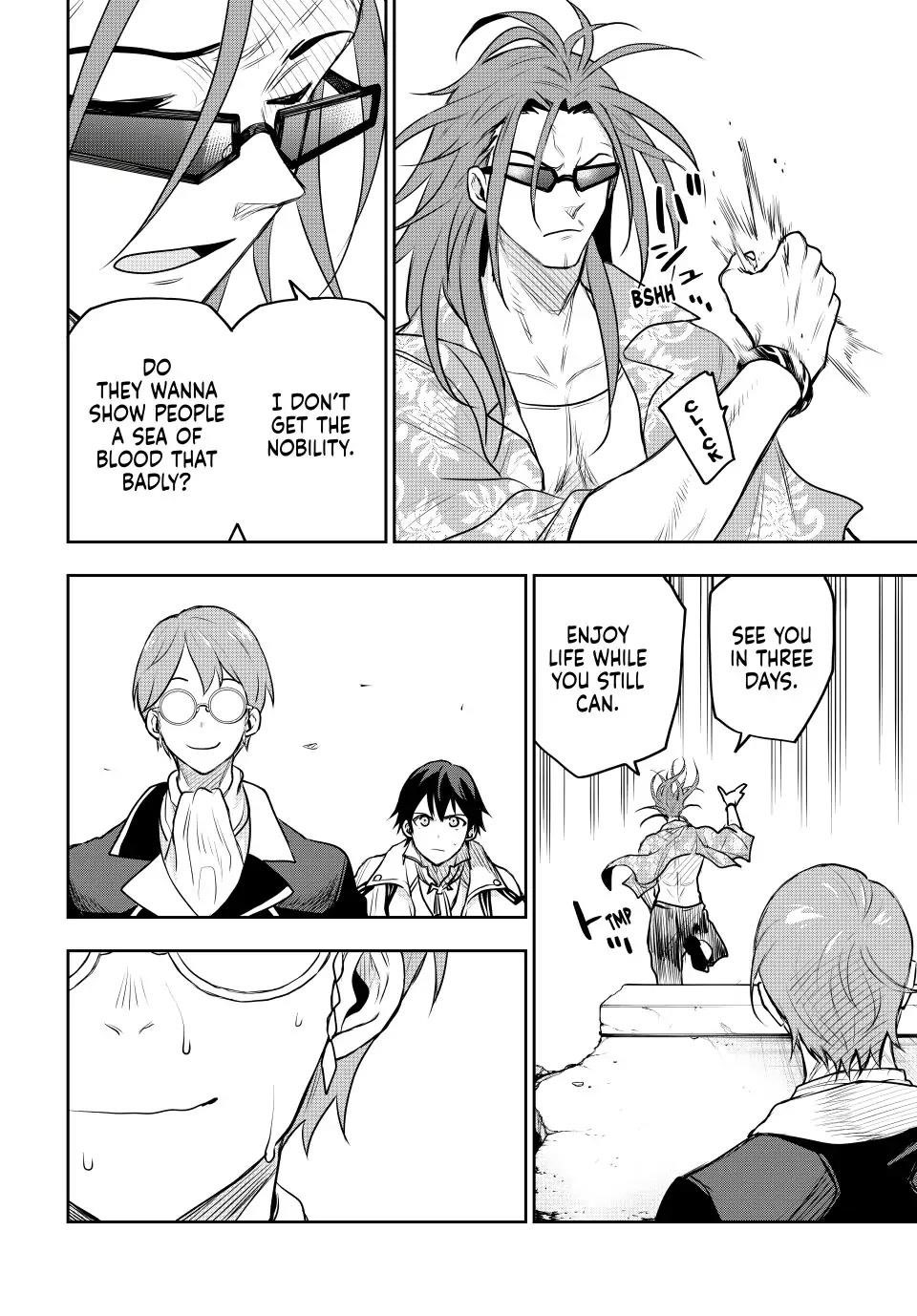 A Court Magician, Who Was Focused On Supportive Magic Because His Allies Were Too Weak, Aims To Become The Strongest After Being Banished Chapter 56 - Page 16