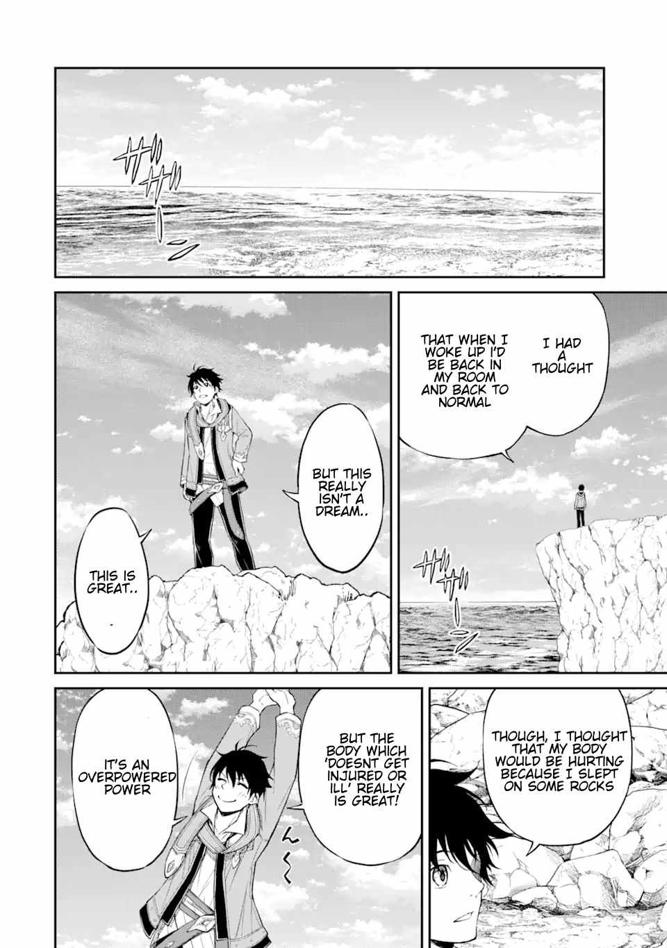 I Was Reincarnated on an Island Where the Strongest Species Live So I Will Enjoy a Peaceful Life on This Island Chapter 1.3 - Page 1