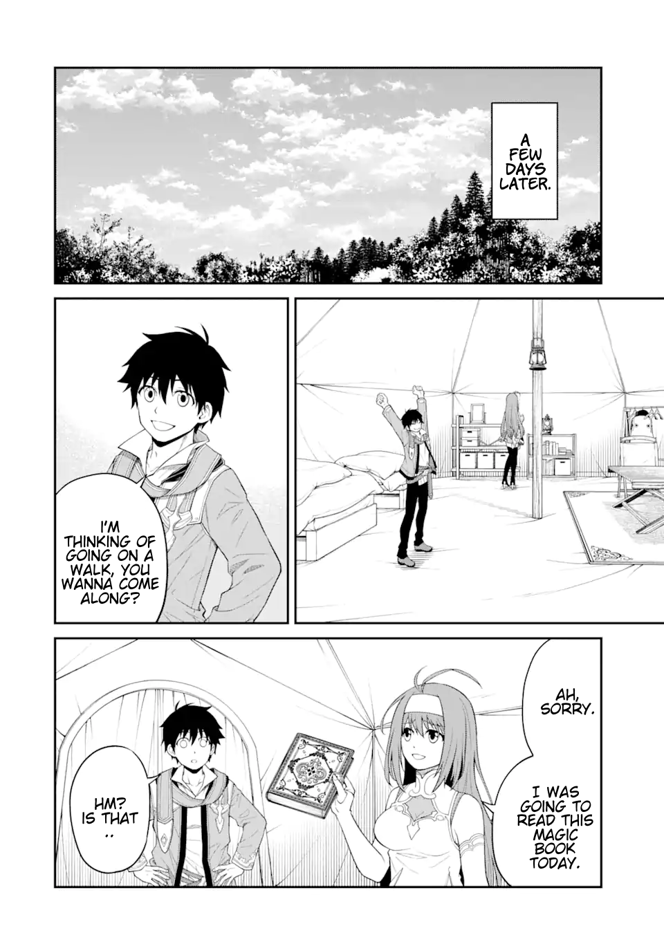 I Was Reincarnated on an Island Where the Strongest Species Live So I Will Enjoy a Peaceful Life on This Island Chapter 10.2 - Page 13