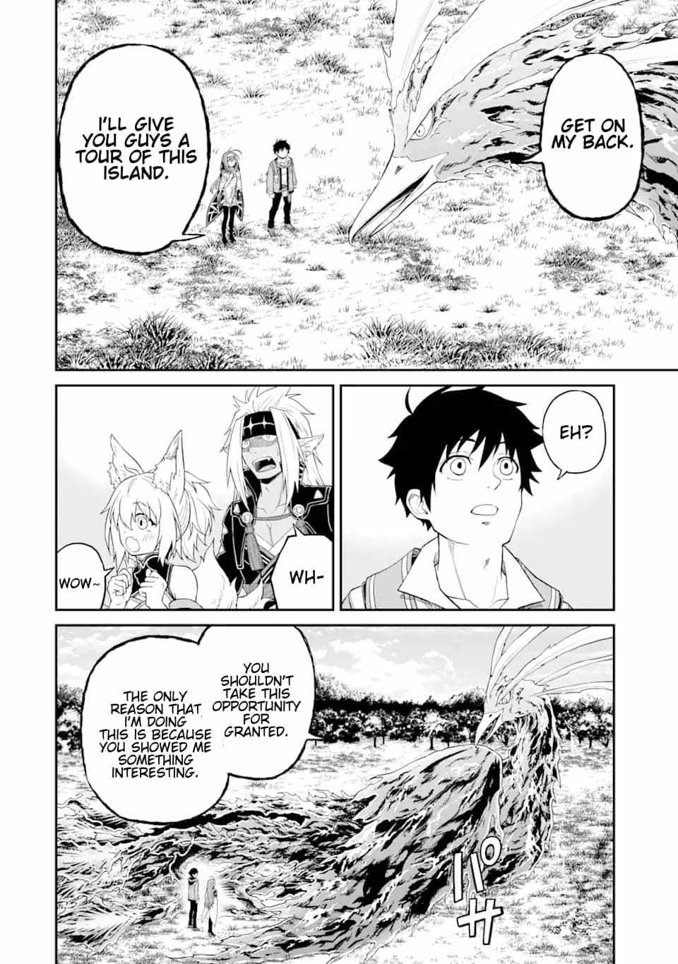 I Was Reincarnated on an Island Where the Strongest Species Live So I Will Enjoy a Peaceful Life on This Island Chapter 12.3 - Page 1