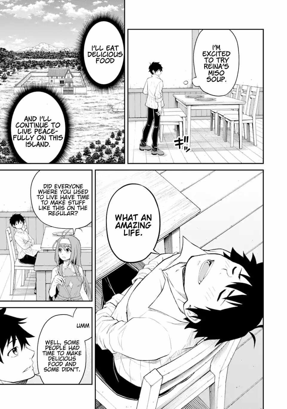 I Was Reincarnated on an Island Where the Strongest Species Live So I Will Enjoy a Peaceful Life on This Island Chapter 13.1 - Page 13