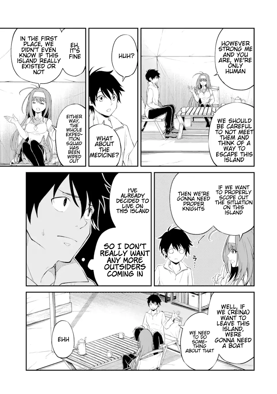 I Was Reincarnated on an Island Where the Strongest Species Live So I Will Enjoy a Peaceful Life on This Island Chapter 2.4 - Page 6